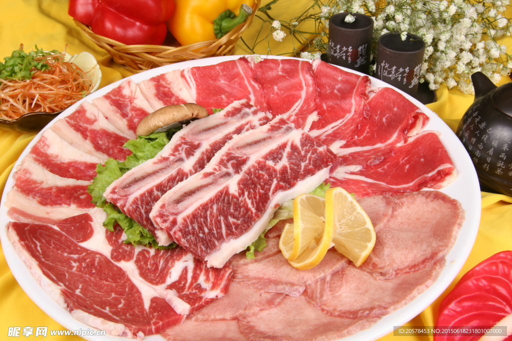 牛肉拼盘