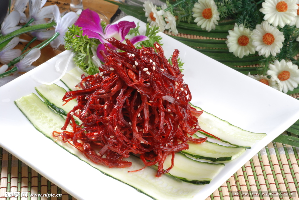 龙须牛肉