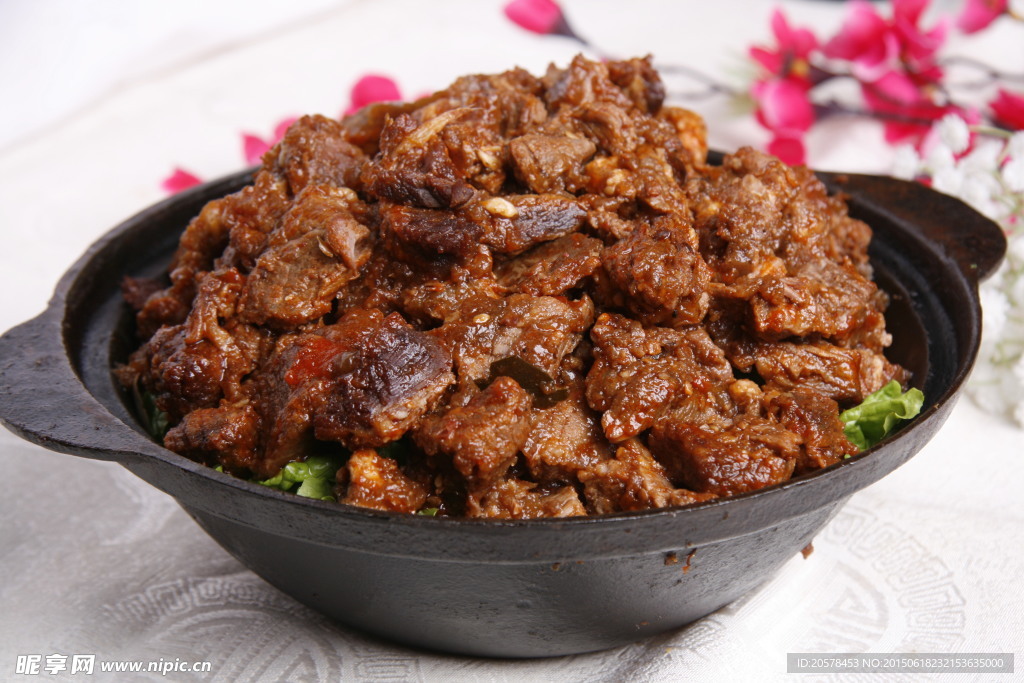 铁锅原汁牛肉