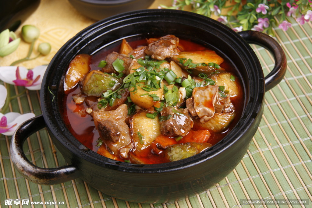 石锅牛肉辣