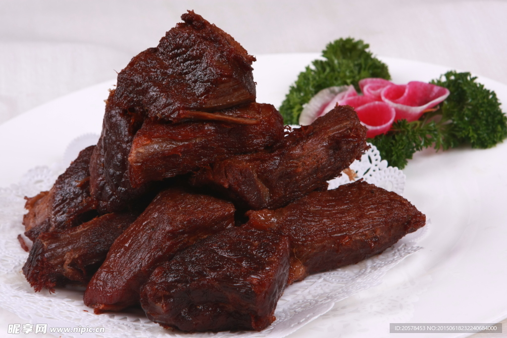 手撕牛肉