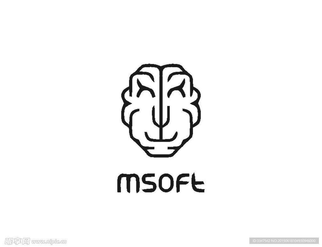 脑logo