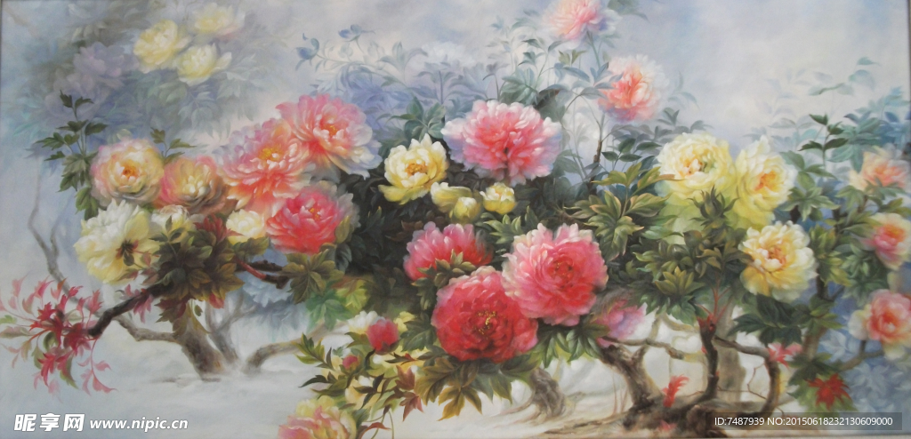 油画花卉
