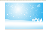 冬天雪花背景图