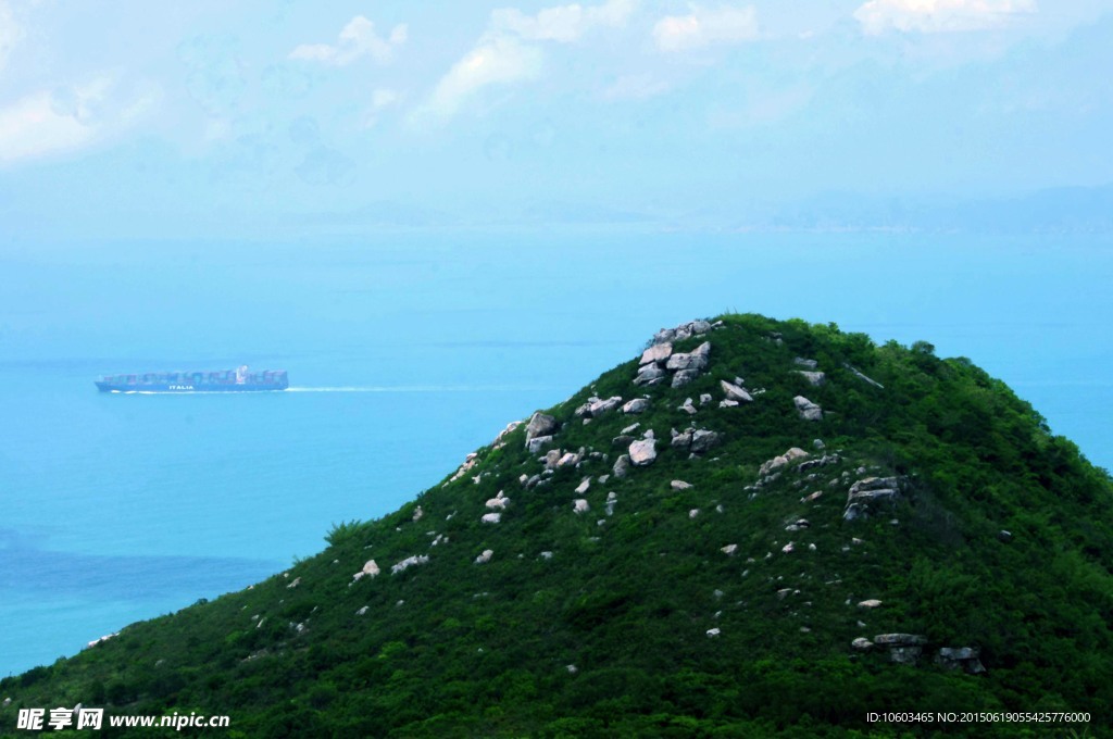 海山风光 蓝色海洋