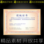 网络授权书模板