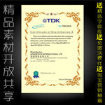 TDK授权书