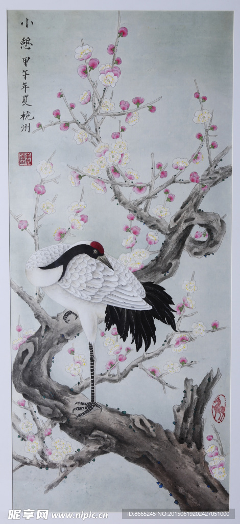 梅花 鹤