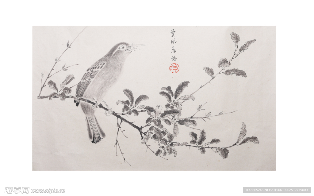 工笔花鸟