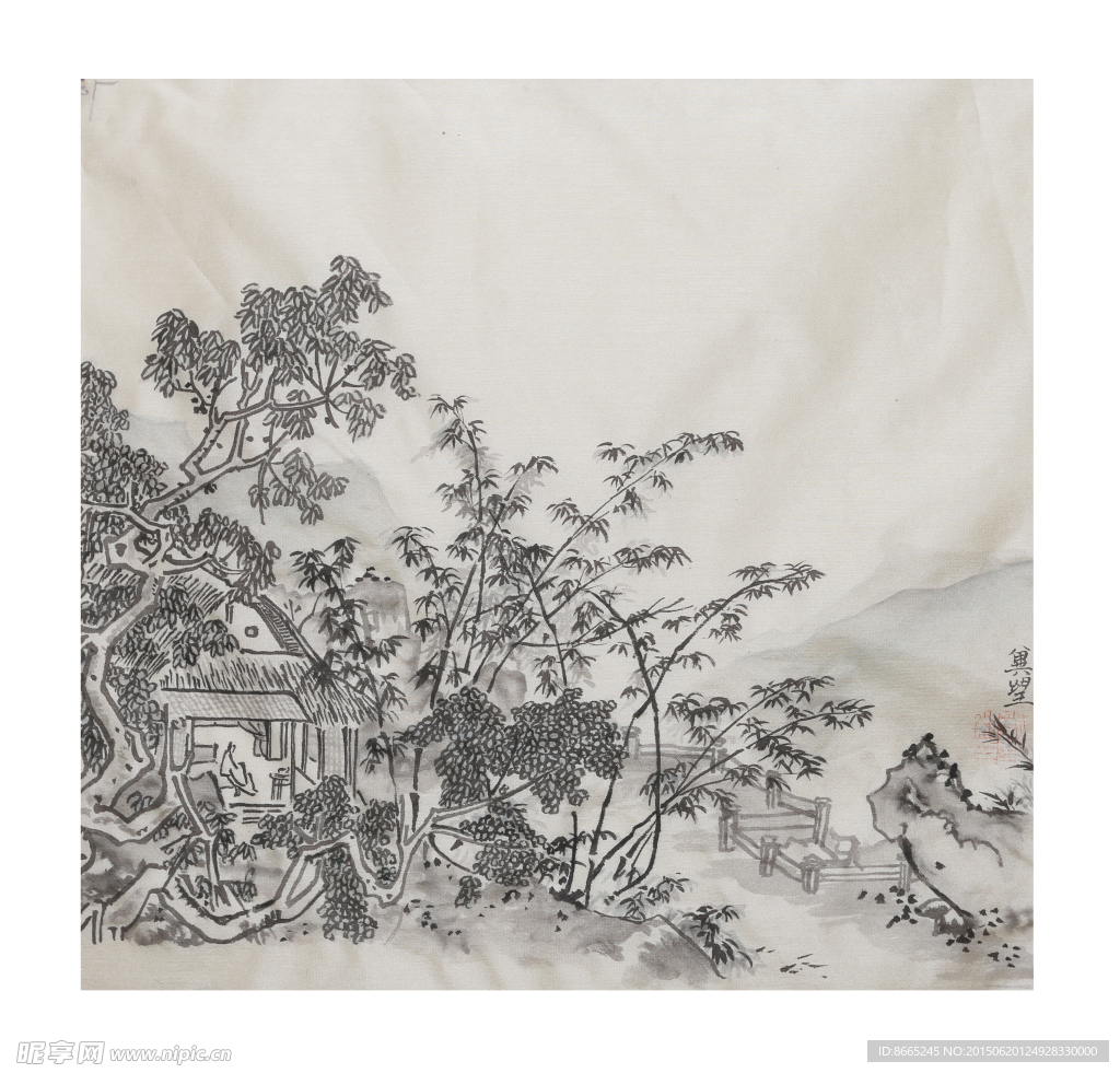 梧竹溪树