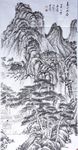 水墨山水画