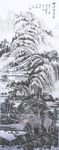 水墨山水画