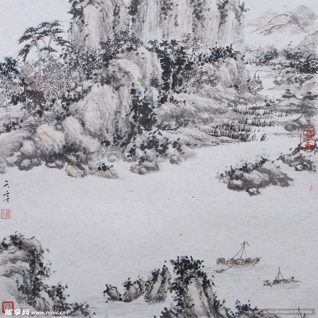 写意山水画