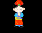 喜庆娃娃flash动画素材