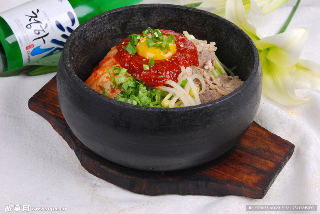 石锅牛肉拌饭