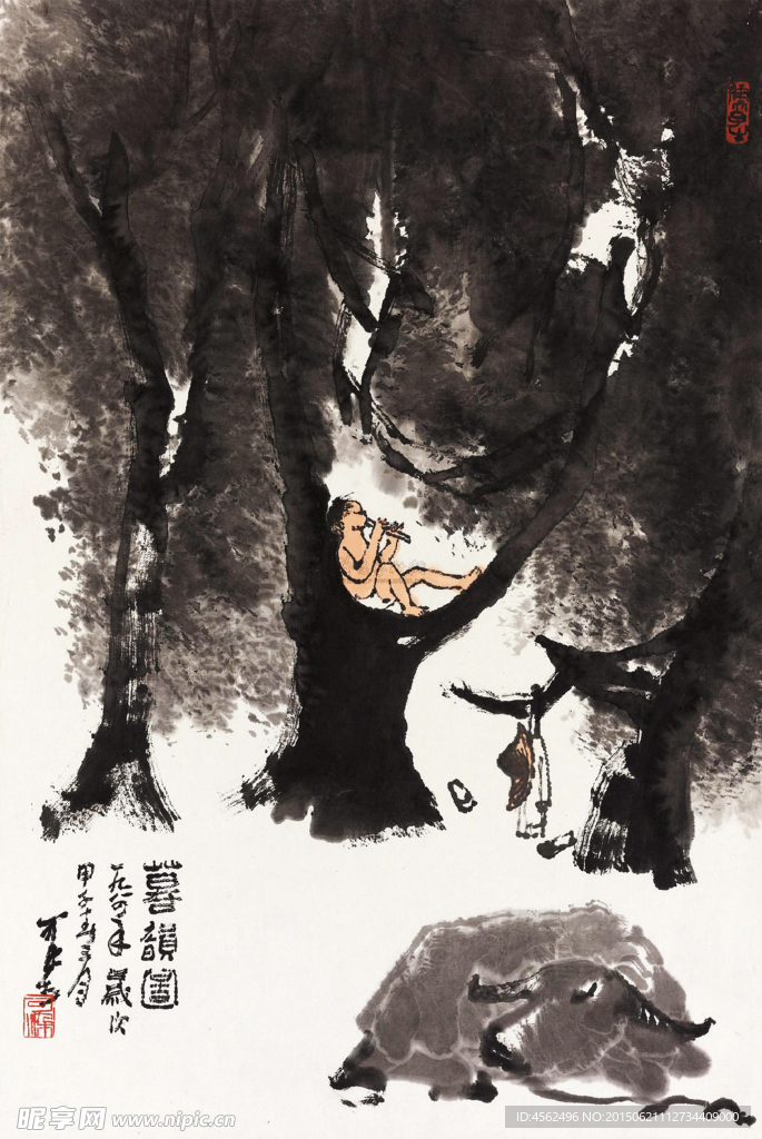 李可染国画