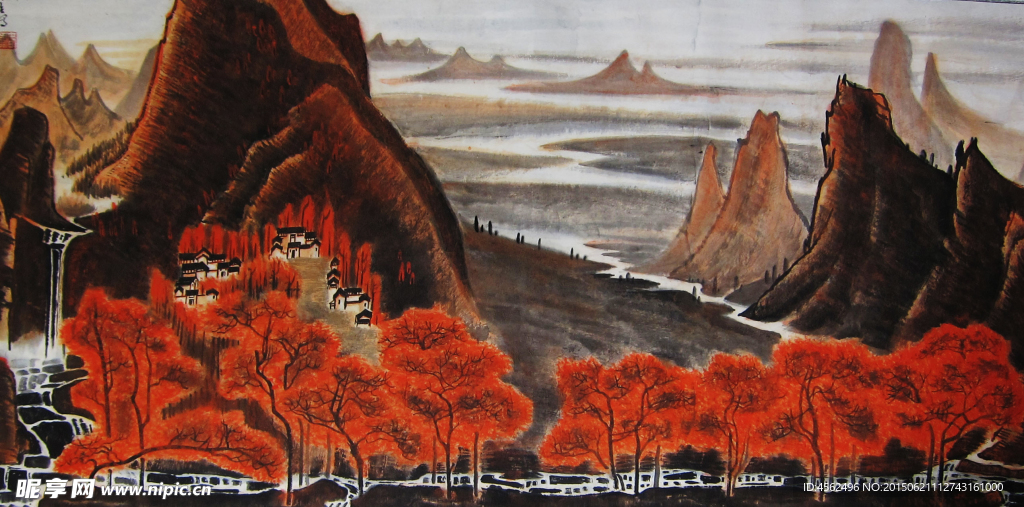 李可染国画