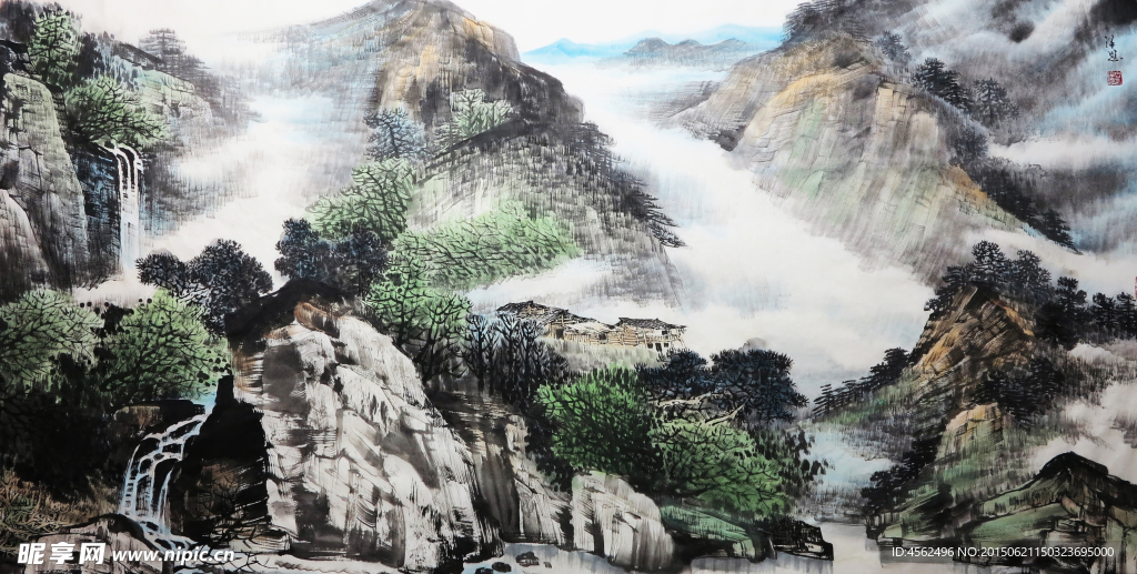 国画山水