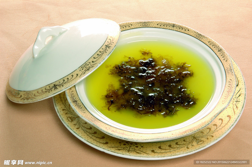 鸡汁竹燕窝