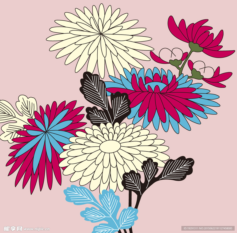 花卉图案设计