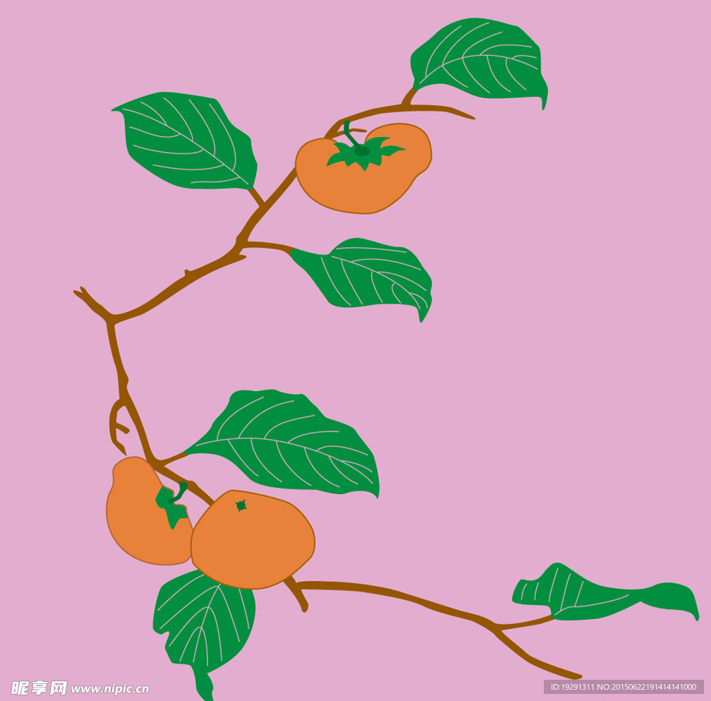 西红柿图案设计