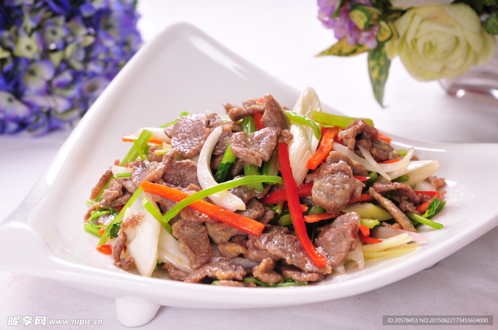 干炒羊肉