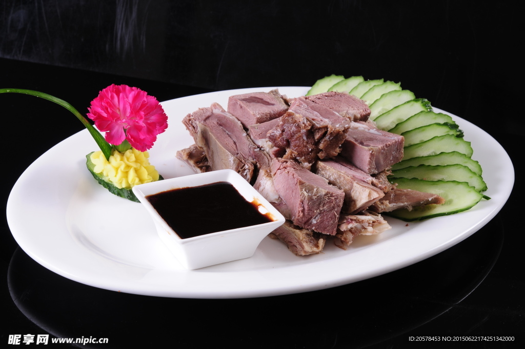 蘸酱羊肉
