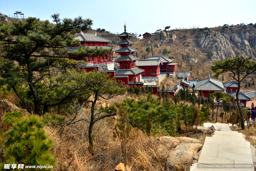 马亓山 深山古寺