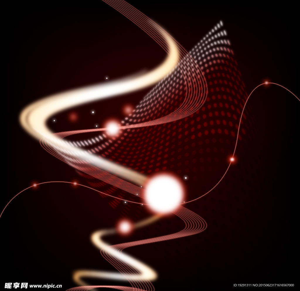 光线背景设计
