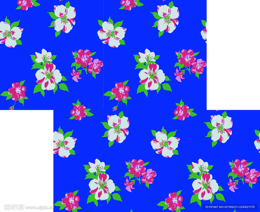 花布花