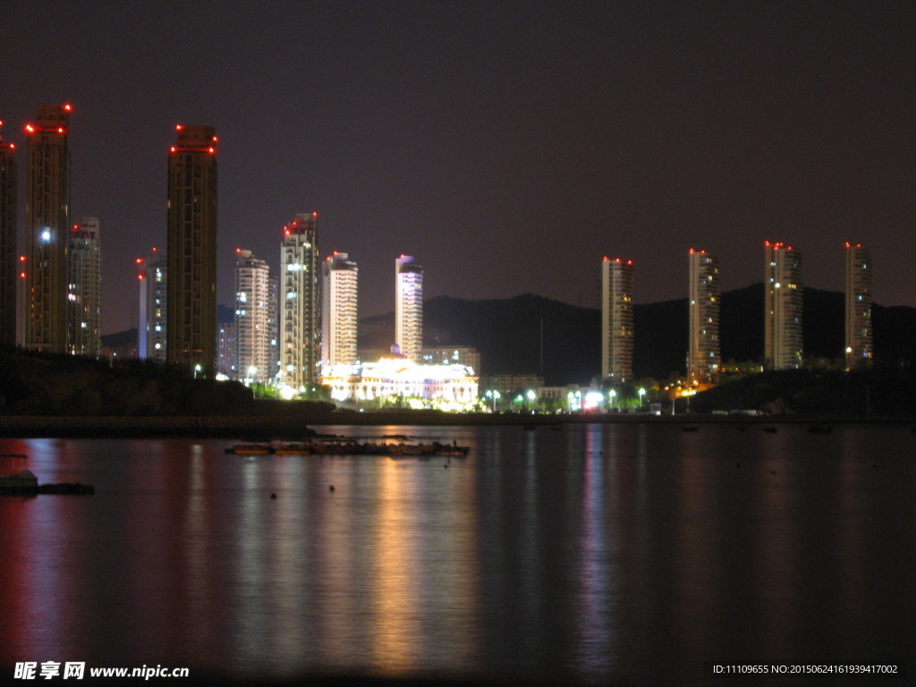 大连海湾夜景