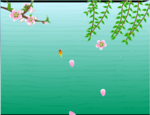 碧波荡漾的春水flash动画