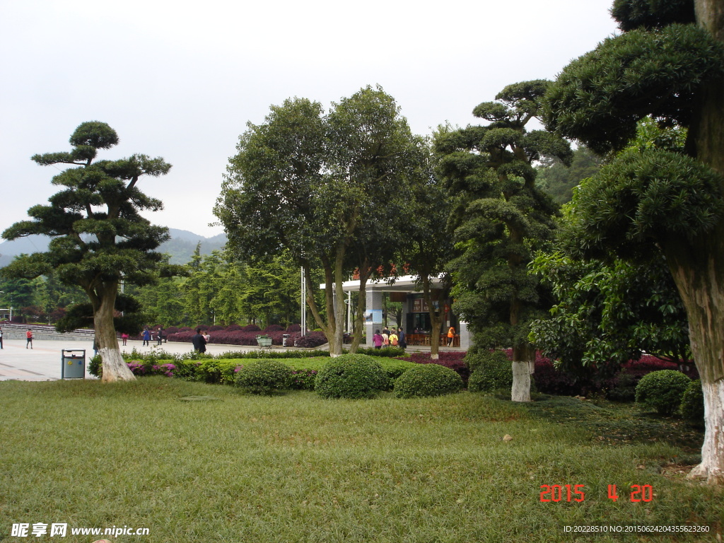 韶山冲广场风景