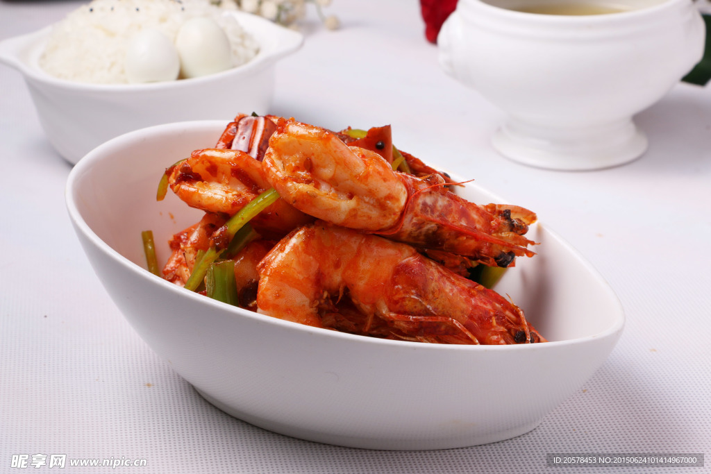 干香大虾饭