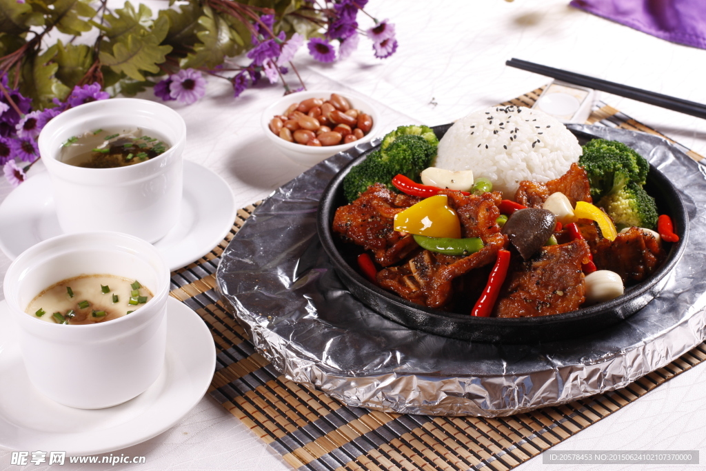 铁板牛仔饭