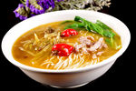 酸菜肉丝面碗