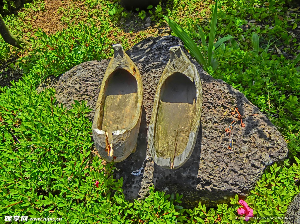 韩国济州岛古代鞋子