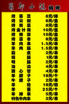 蜀都小镇烧烤菜单