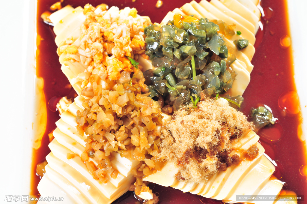 四喜拌豆腐