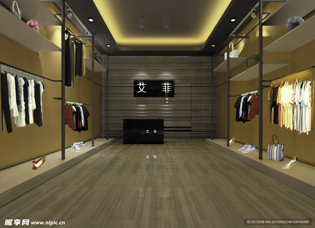 服饰品牌店装饰