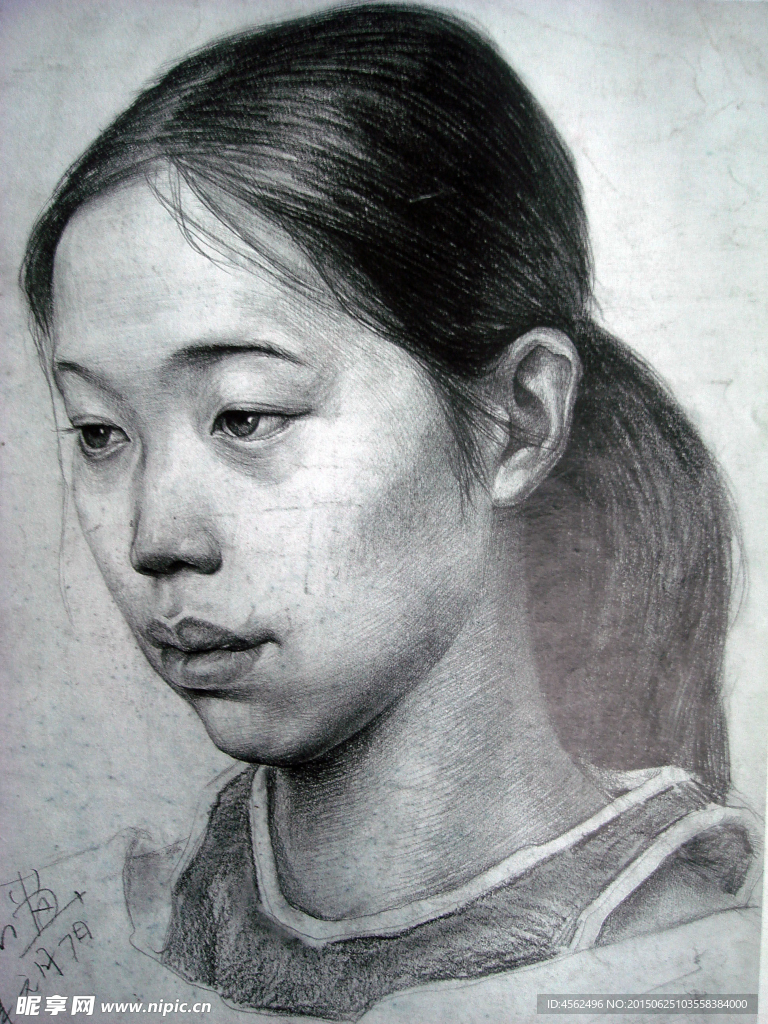 素描头像