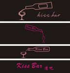 kiss bar招牌