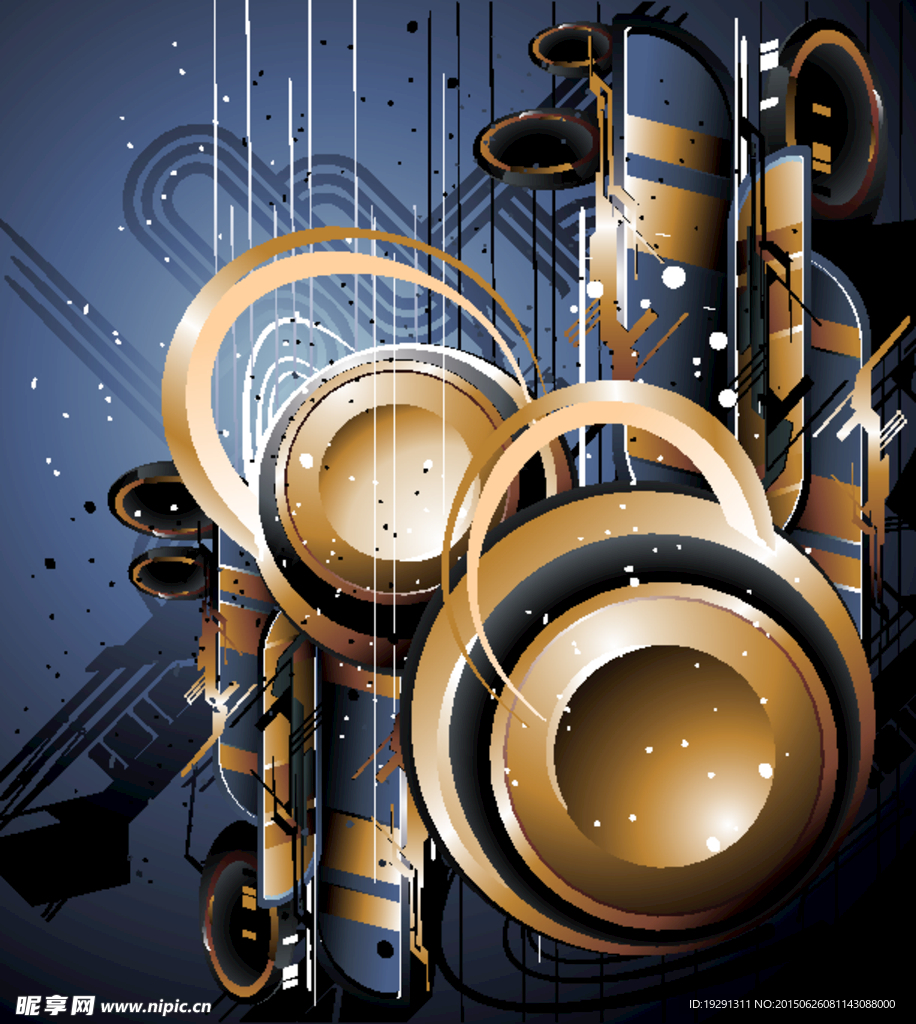 音乐插画