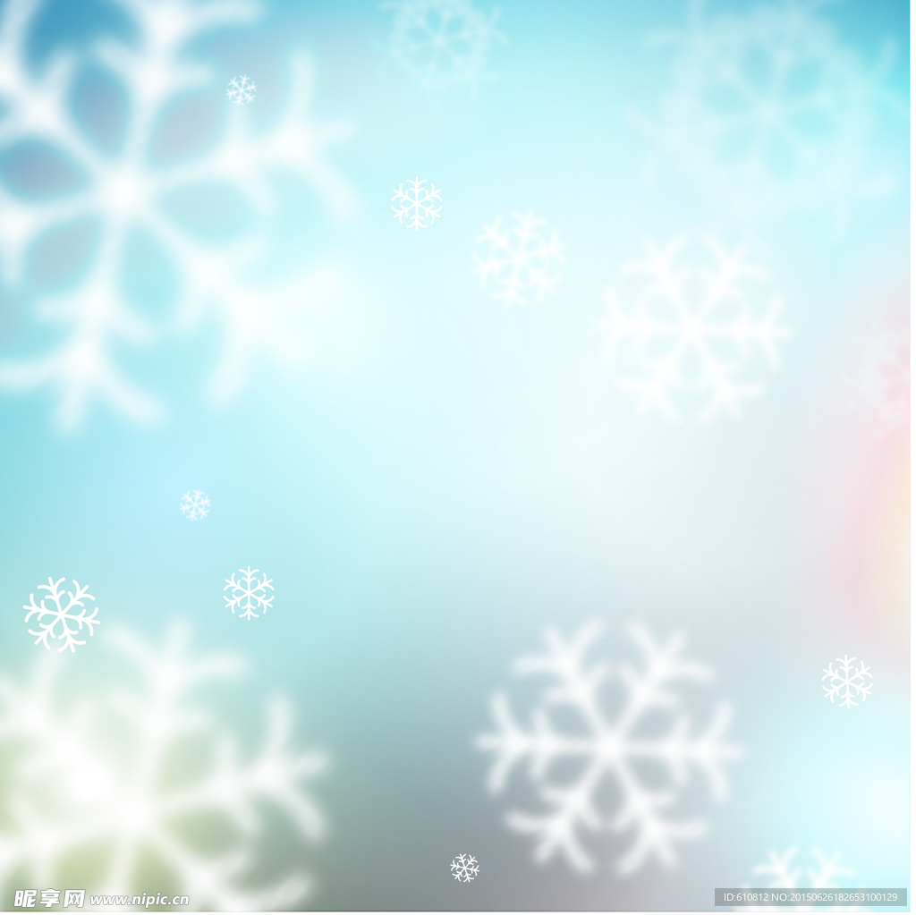 雪花背景