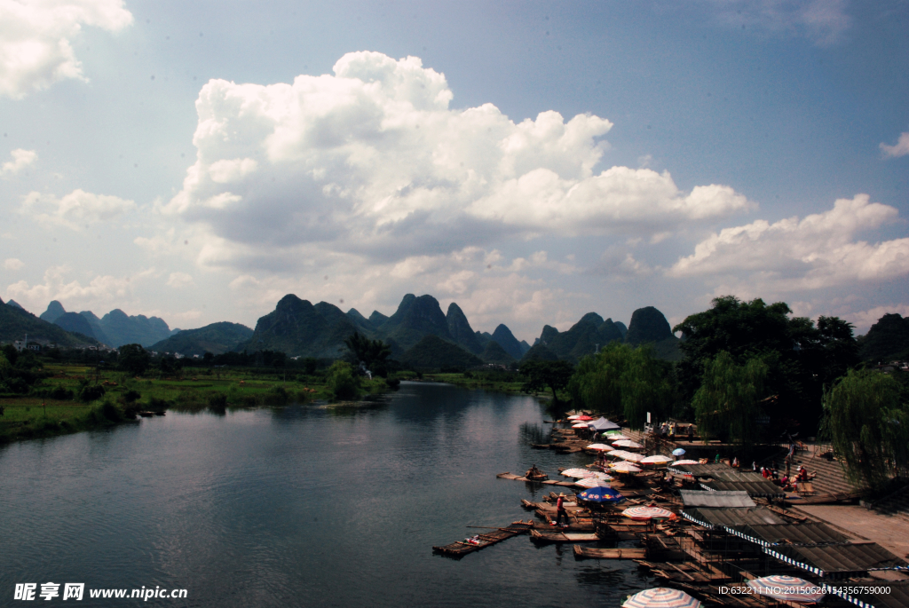 遇龙河美景