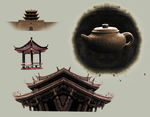 中国风古典建筑元素