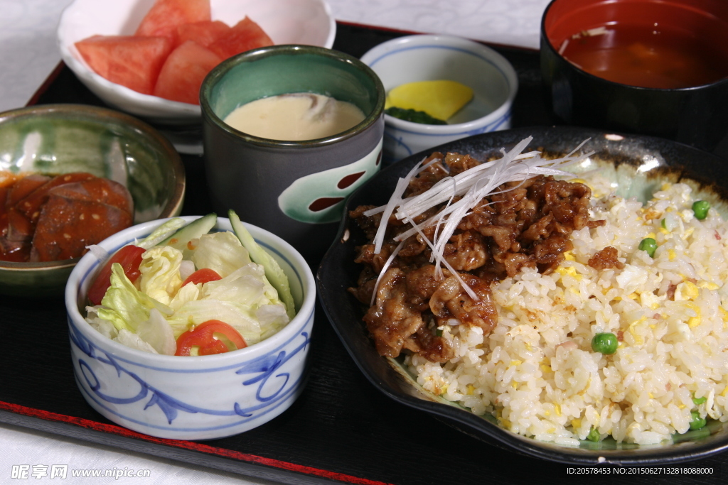 姜汁猪肉蛋炒饭