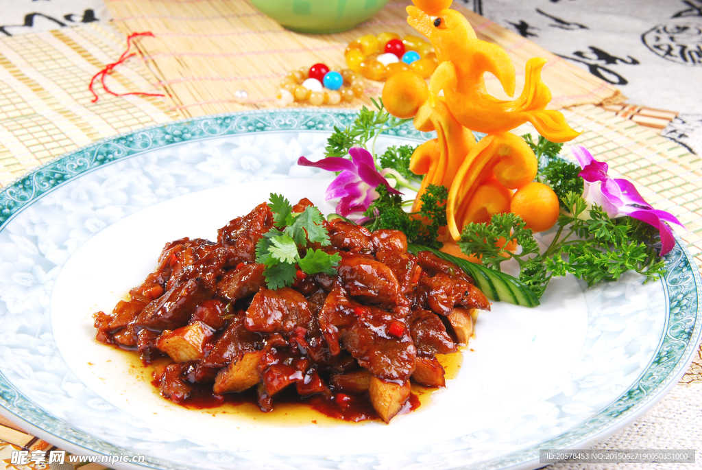 烧汁牛仔肉