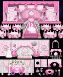 粉色公主主题婚礼设计