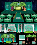 童话森林主题婚礼设计